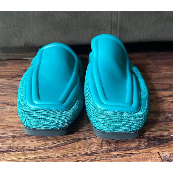 $1095 NIB Bottega Veneta Men\'s Green Leather Textile Slip-On Loafers 42(9) main image 5